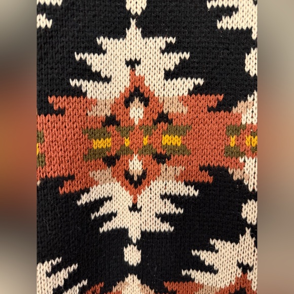 EUC Lucky Brand fair isle open cardigan sz Medium - Picture 7 of 16